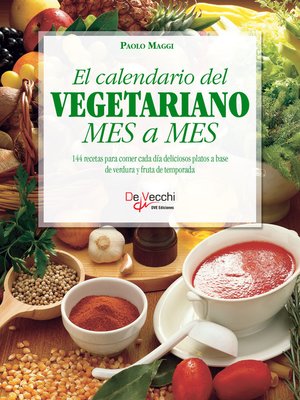 cover image of El calendario del vegetariano mes a mes